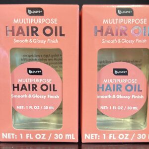 B.pure Multipurpose Hair Oil for Smooth and Glossy Finish, 1 fl oz